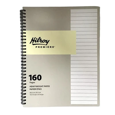 Cahier Premiere Hilroy doux au toucher - grand Cahier doux au toucher