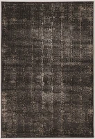 Tapis Bijou Illusion marine et beige de 5 pi x 7 pi 6 po