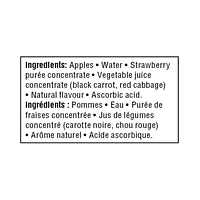 Great Value Apple Strawberry Unsweetened Snack, 678 g<br>6 x 113 g