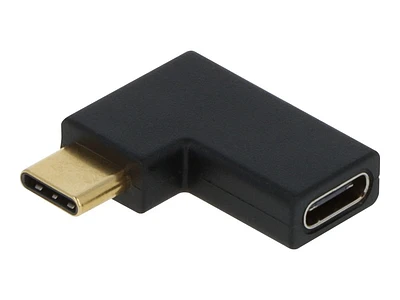 VisionTek USB-C Right Angle Adapter - Noir