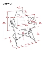 Fauteuil-hamac balançoire