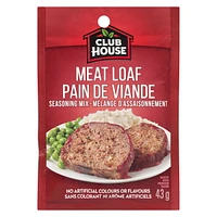 Club House, Dry Sauce/Seasoning/Marinade Mix, Meat Loaf, 43g