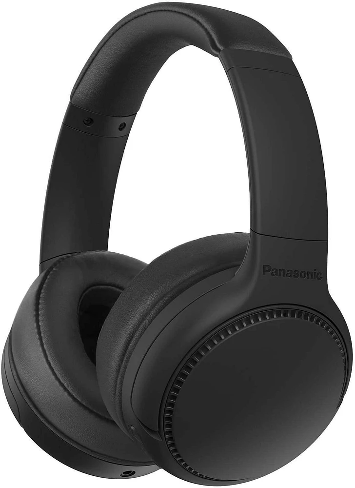 Panasonic  Deep Bass Wireless Bluetooth Immersive Headphones with XBS DEEP and Bass Reactor, Black (RBM300B)