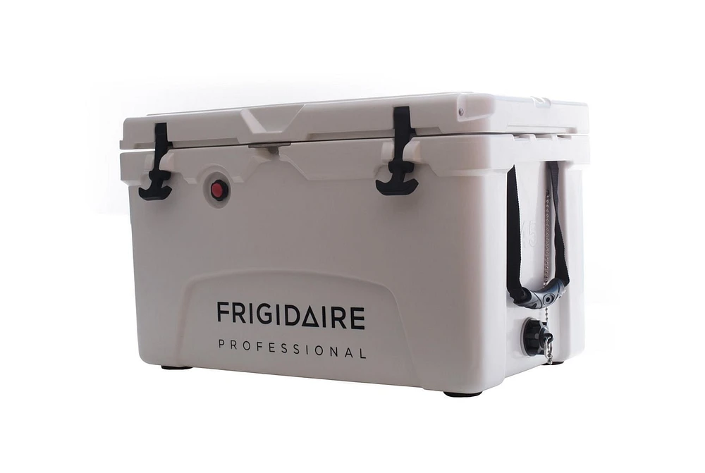 FRIGIDAIRE 45-Quart EXTREME Rotomolded Hard Cooler with Bottle Opener & Pressure Release