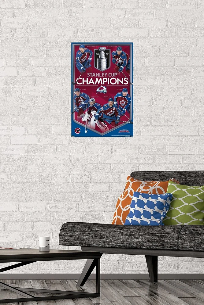 NHL Avalanche du Colorado - Champions de la Coupe Stanley