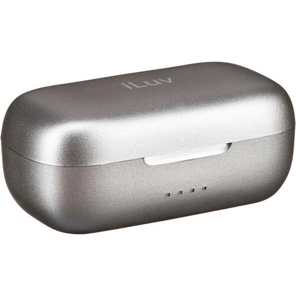 iLuv Bubble Gum Air True Wireless Bluetooth 5.0 In-Ear Earbuds with Charging Case