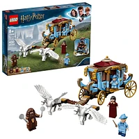 LEGO Harry Potter and the Goblet of Fire Beauxbatons’ Carriage: Arrival at Hogwarts 75958 Toy Building Kit (430 Piece), Includes 4 minifigures