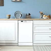 Danby DDW18D1EW Lave-vaisselle encastré de 18 po de largeur en Blanc