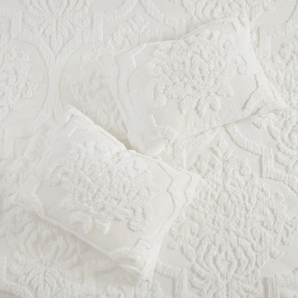 Home Essence Eugenia 3 Piece Tufted Cotton Comforter Set