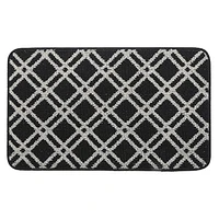 IH Casa Decor Diamond Tufted Floor Mat Asstd 3' X 4' - Set of 4