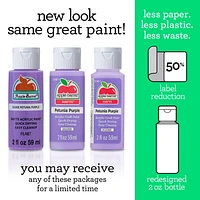 Apple Barrel Multi-Surface Satin Acrylic Paint, 2 oz., Christmas Green, 2 oz Matte Acrylic Paint