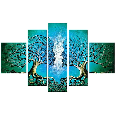 Décoration murale sur toile Design Art Homme et femme
