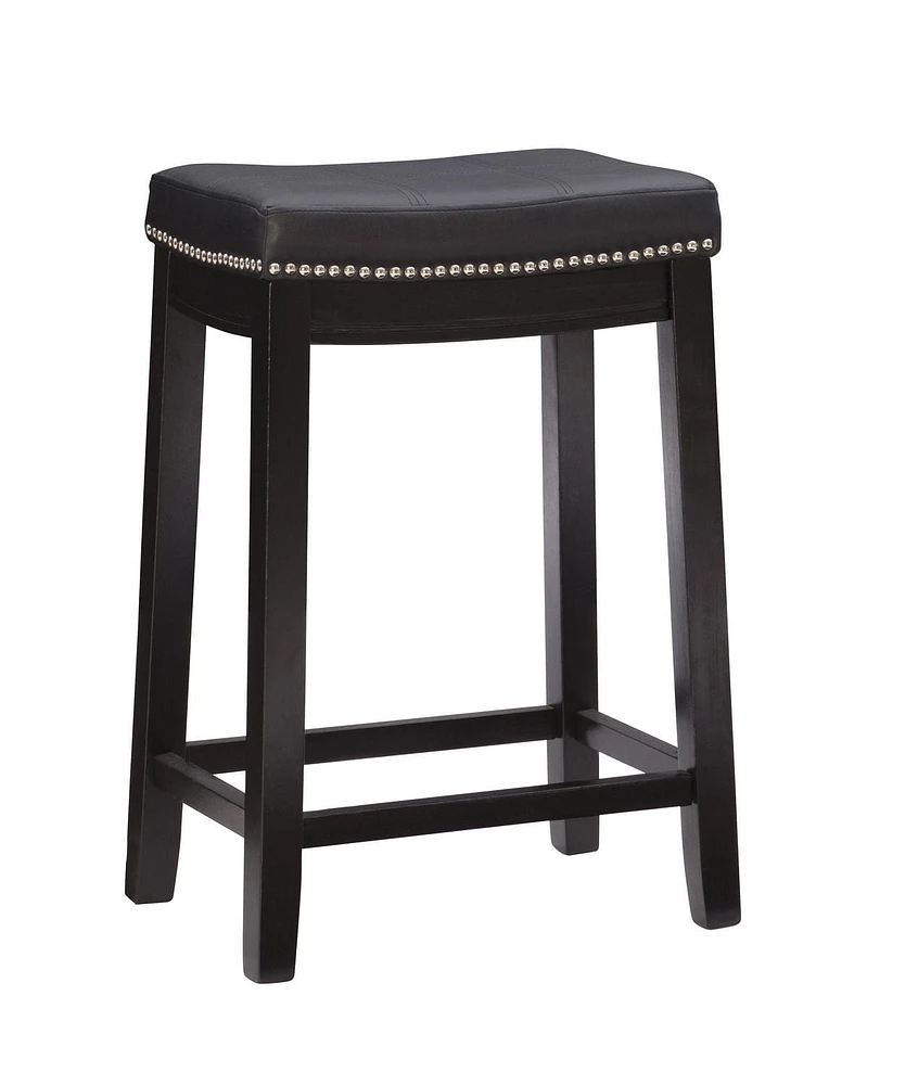 Tabouret de comptoir Warren noir