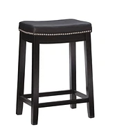 Tabouret de comptoir Warren noir