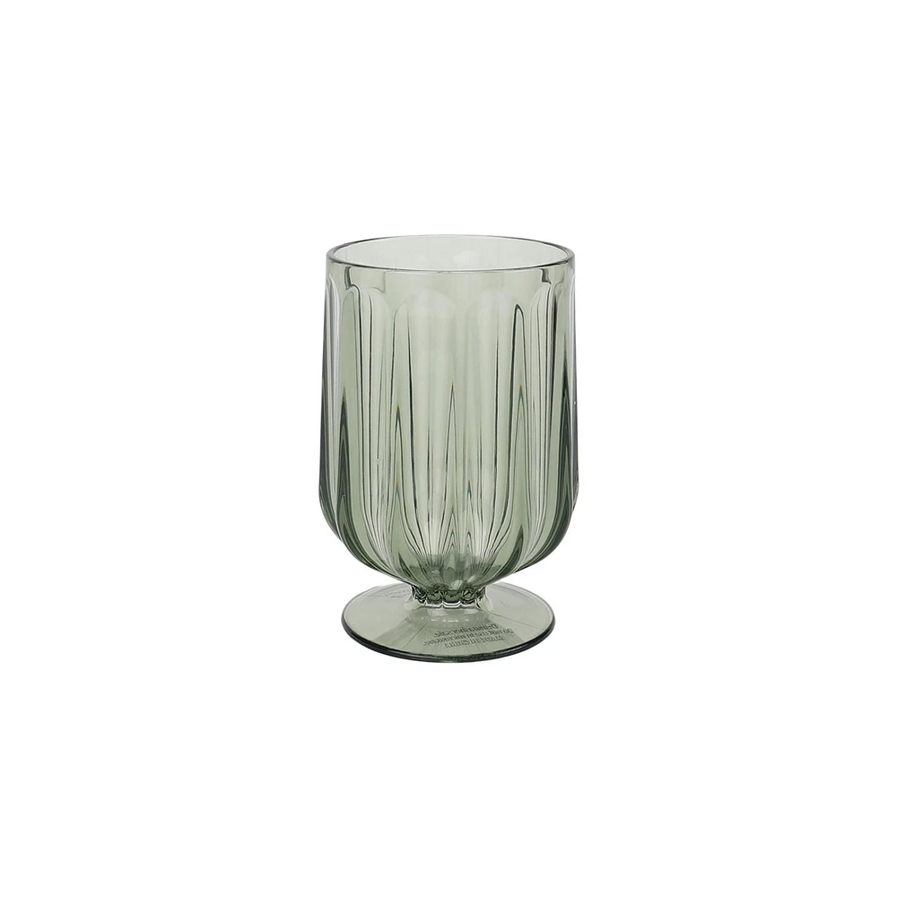 Ensemble de 4 verres à vin en Tritan vert Better Homes & Gardens de 15,6 oz