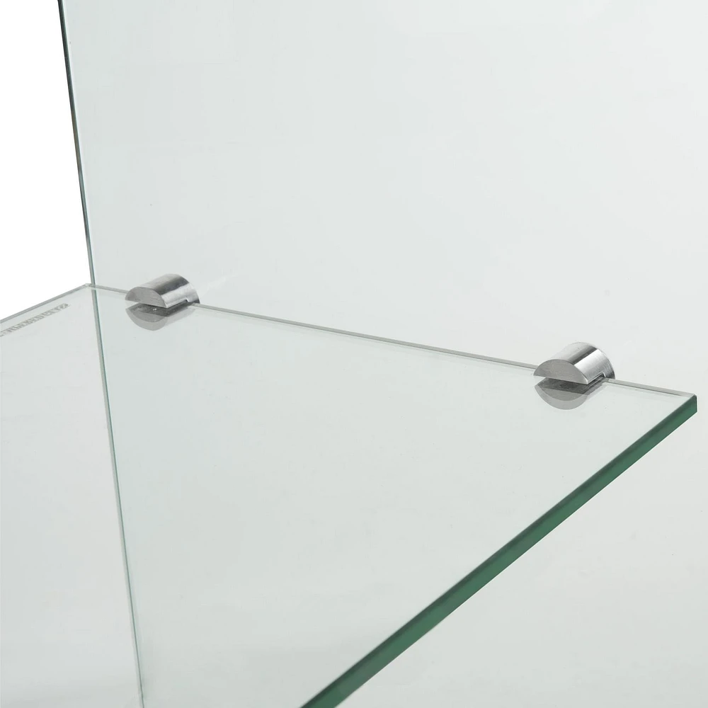 Safavieh Hollis Table Console en Verre