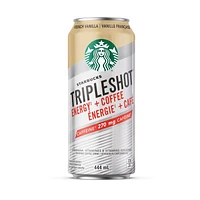 Starbucks Tripleshot French Vanilla Coffee Drink, 444mL Can