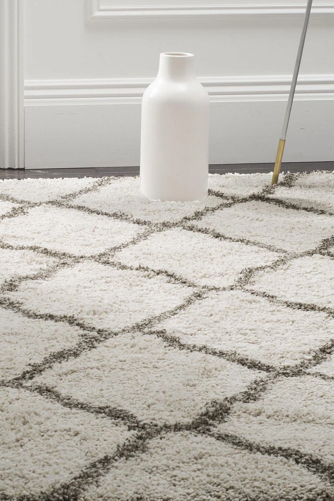 Safavieh Hudson Aline Geometric Shag Area Rug