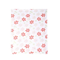Couverture en peluche à fleurs George Baby