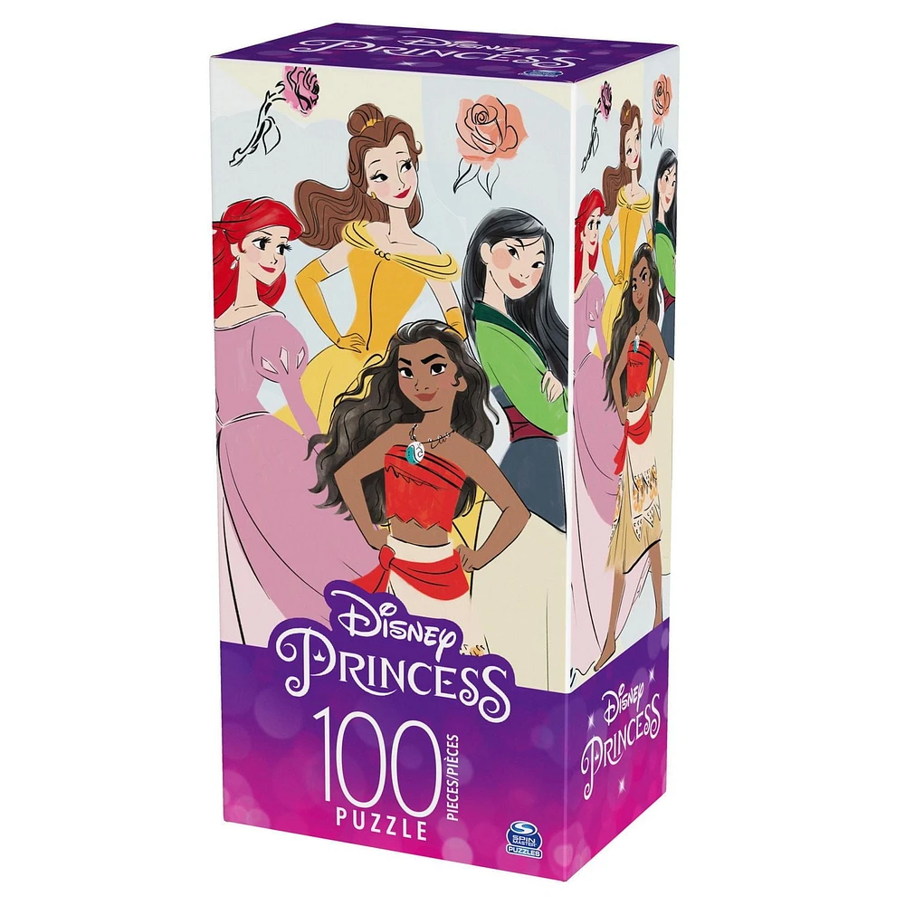 Disney Princess 100-Piece Jigsaw Puzzle, for Families and Kids Ages 4 and up