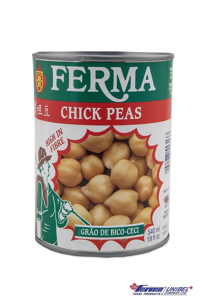 Ferma chick peas, sell quantity 540ml
