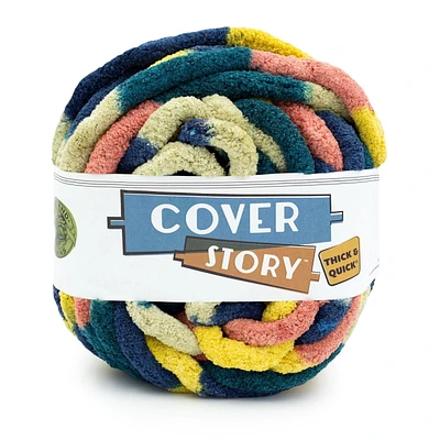 Lion Brand Cover Story Thick & Quick Yarn #7 Jumbo Polyester Yarn 300g/36m 1 Ball