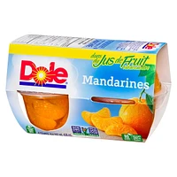 Dole Mandarin Oranges Fruit Juice, 4 x 107 mL