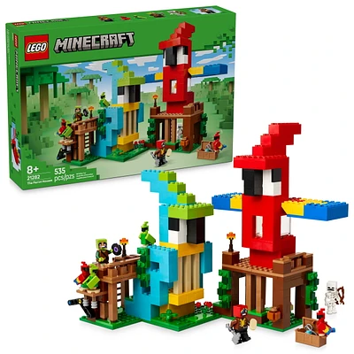 LEGO Minecraft Les maisons-perroquets 21282 Ensemble de construction (535 pièces)