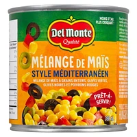 Del Monte®Corn Medley Mediterranean Style, 398 mL