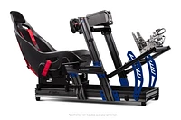 Cockpit de simulateur avec profilé d’aluminium Next Level Racing® F-GT Elite Formula et GT – Édition iRacing