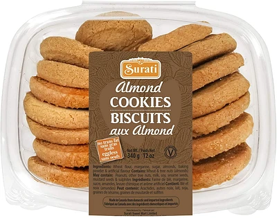 S-ALMOND COOKIES 340 - FRENCH AL PREMIUM COOKIES S-AMOND 340
