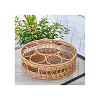 Better Homes & Gardens Rattan Large Beverage Tray