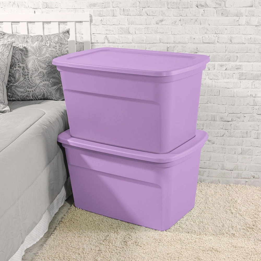 Sterilite 30 Gal./ 114L Tote Lilas