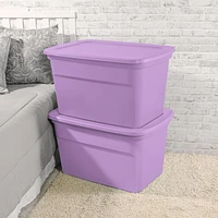 Sterilite 30 Gal./ 114L Tote Lilas