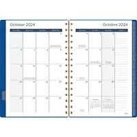 Mead Bleu Galactique petit agenda hebdomadaire/mensuel Planificateur