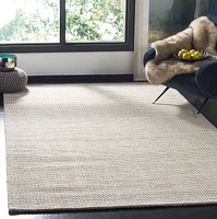 Safavieh Natura Corine Braided Area Rug, Silver / Ivory, 6' X 9'