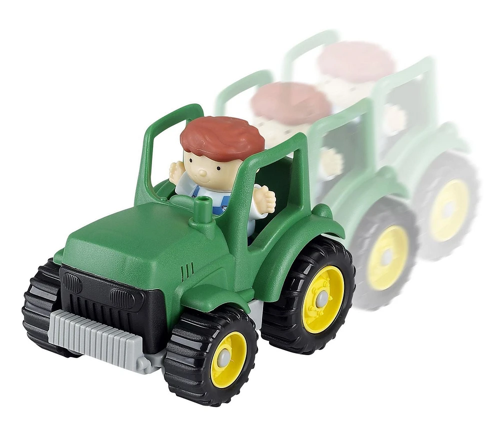 Mini tracteur agricole avec conducteur Kid Connection