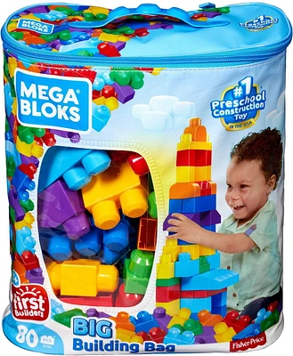Mega Bloks First Builders Big Building Bag (80 Pieces