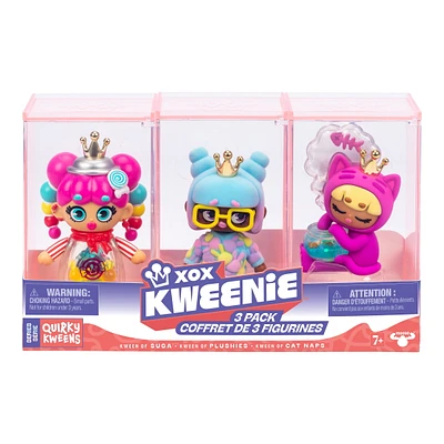 XOX Kweenie Pack de 3 excentriques