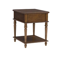 Table d'appoint Rivera, Noisette