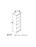 Versatile by Bestar 25" Storage Unit