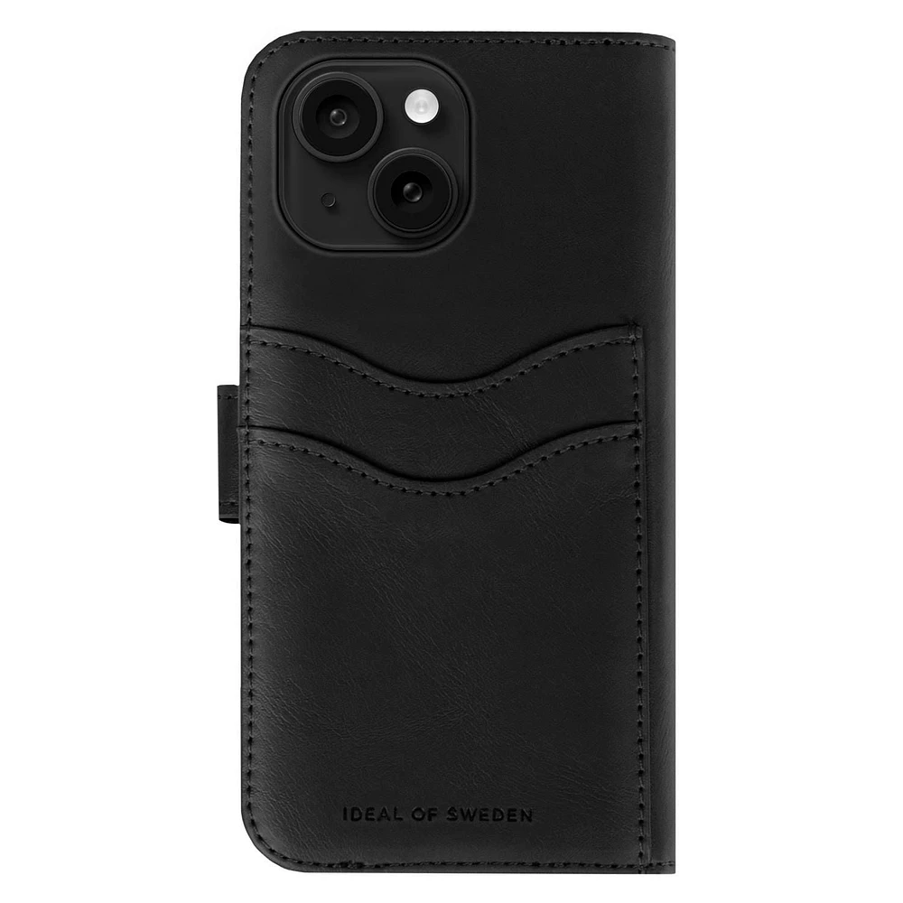 Ideal of Sweden Magnet Wallet+ iPhone 15 Black