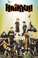 Haikyu!! - Key Art Wall Poster, 22.375" x 34" Framed