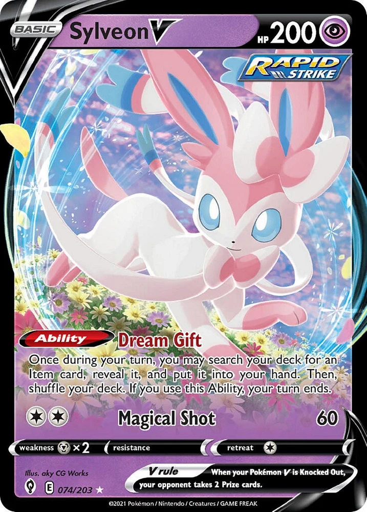 Pokemon TCG: V Heroes Tin | Sylveon V!