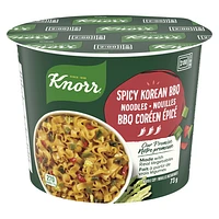 Knorr Pasta Cup Spicy Korean BBQ Noodle Made with 100% Real Vegetables & No Artificial Flavors or Preservatives, 73g, $3.47/73GR