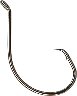 Mustad 39954NP-BN-3/0-10U Ultrapoint Demon Perfect Circle, Up Eye, In-Line 1X Fine Wire - Black Nickel, sz3/0 (036753), Opti angle needle point