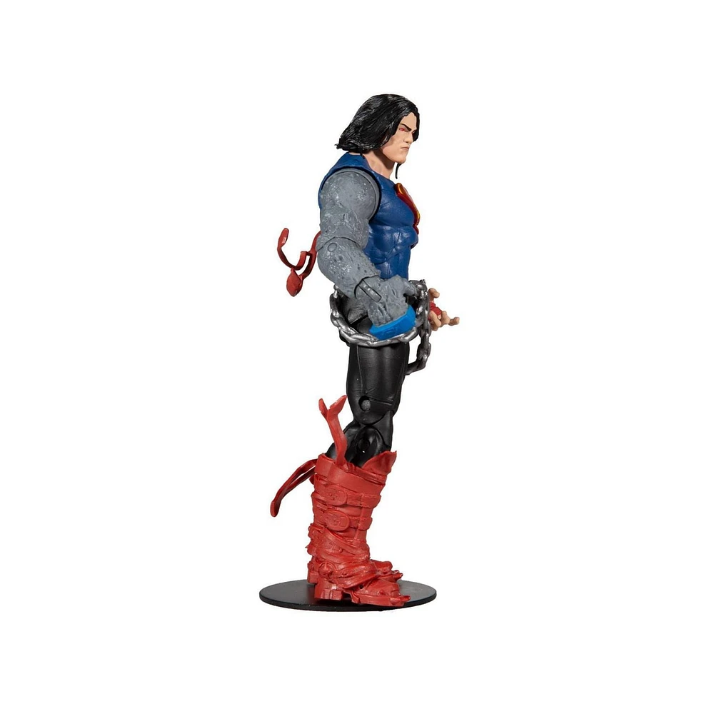 McFarlane Toys - DC Multiverse - Dark Nights Death Metal - Figurine Superman avec pièces Build-A Darkfather