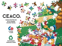 Ceaco - Disney - Mickey & Minnie dans le parc - Puzzle surdimensionné de 300 pièces