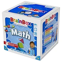 BrainBox Maths - Card Game - Trivia Game -  Fun Game for Family Game Night - Memory Game for Kids and Adults - Ages 8+ - 1+ Players - 10 Minutes -  By Bezzerwizzer