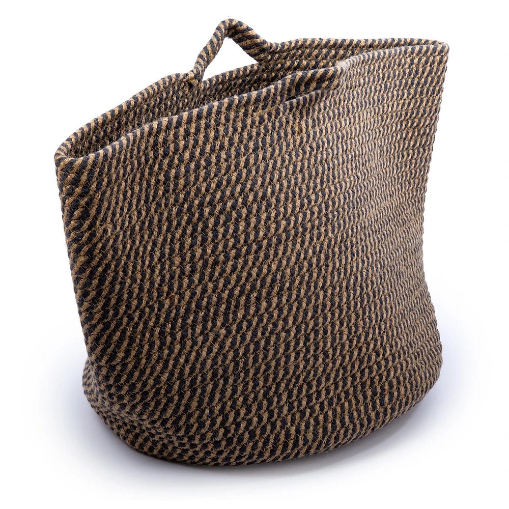 Truu Design Panier de rangement en corde avec poignées